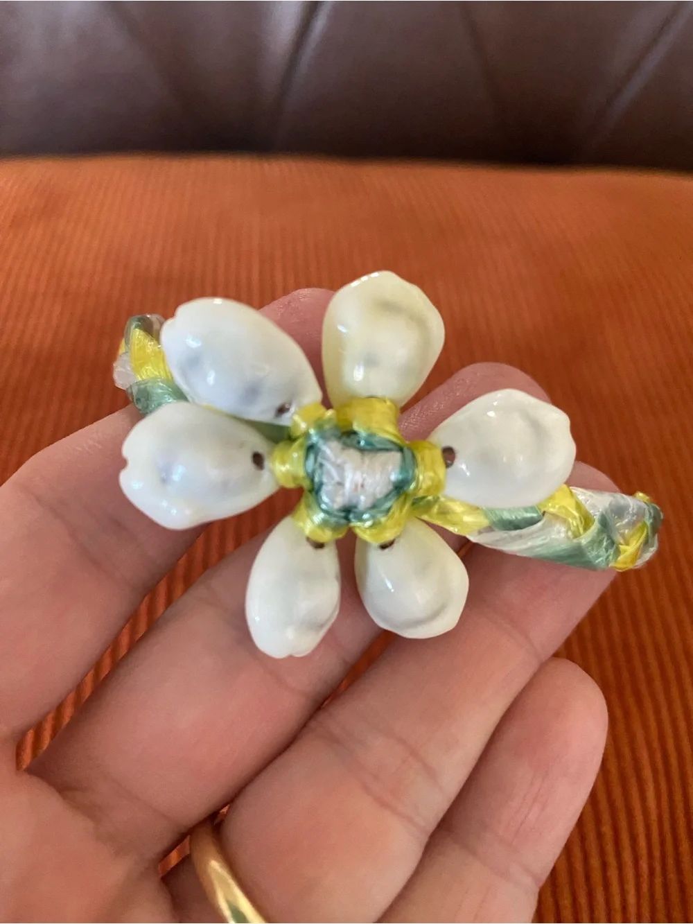 Vintage Sea Shell Braided Bracelet